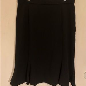 Women’s Briggs New York black shirt skirt size 14